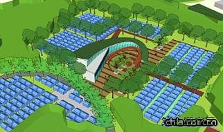 曙光防災(zāi)公園第三棚宿區(qū)鳥(niǎo)瞰圖