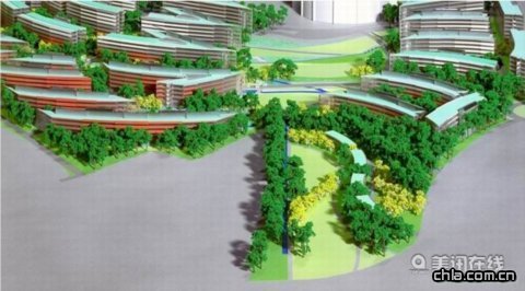 法國馬恩拉瓦萊市某商務區(qū)設計