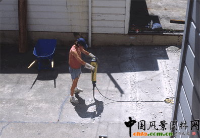2009ASLA居住區(qū)設(shè)計類榮譽獎：裂縫花園