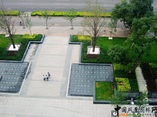 凱晨廣場(chǎng)鳥瞰--入口區(qū)域