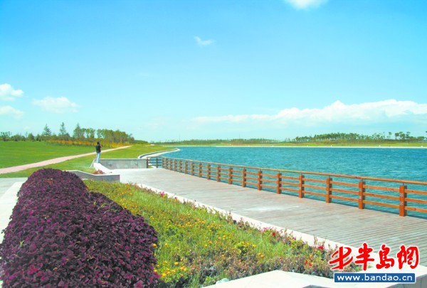 山東 膠州灣 海月湖 景點(diǎn) 景觀工程 中國(guó)風(fēng)景園林網(wǎng)
