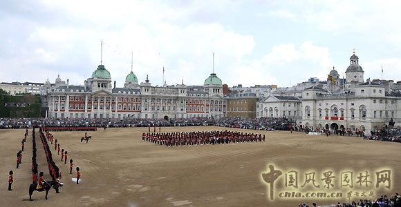 英國皇家騎兵衛(wèi)隊閱兵場 中國風(fēng)景園林網(wǎng)