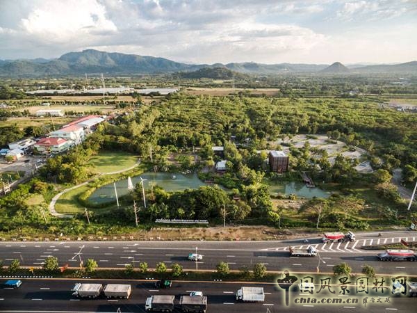 泰國(guó)Saraburi市Ming Mongkol綠色公園景觀設(shè)計(jì)