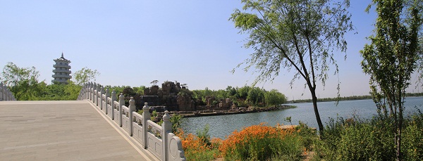 山東東營(yíng)市民豐湖景觀提升規(guī)劃及一期改造