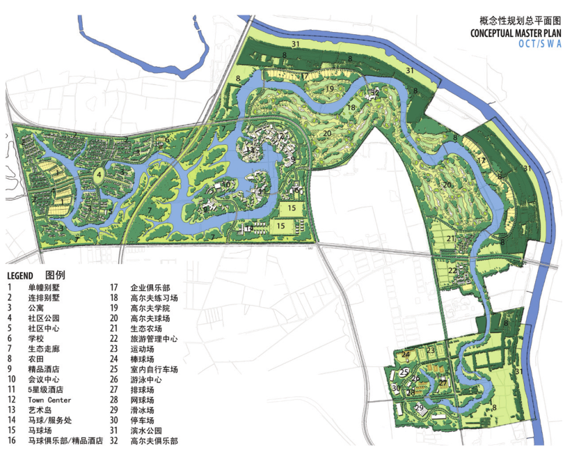 SWA設(shè)計(jì)作品：北京溫榆河總體規(guī)劃