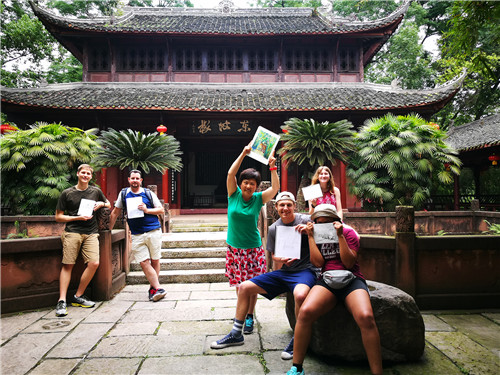 奧克拉荷馬州立大學(xué)景觀專業(yè)學(xué)生來(lái)華交流6
