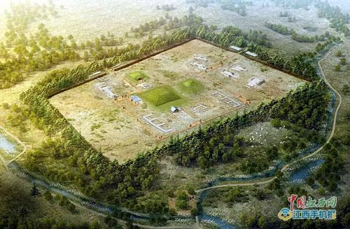 南昌漢代?；韬顕?guó)遺址公園下月開建