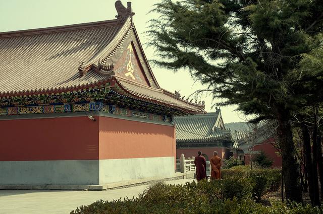 大連西郊國(guó)家森林公園朝陽(yáng)古寺