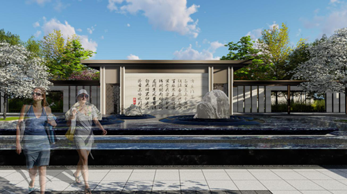 園冶杯專(zhuān)業(yè)獎(jiǎng)：濟(jì)南章丘魯能公館景觀方案設(shè)計(jì)
