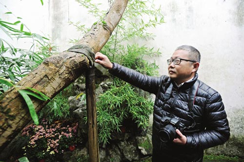 他是園林“監(jiān)測儀” 時刻守護蘇州古典園林