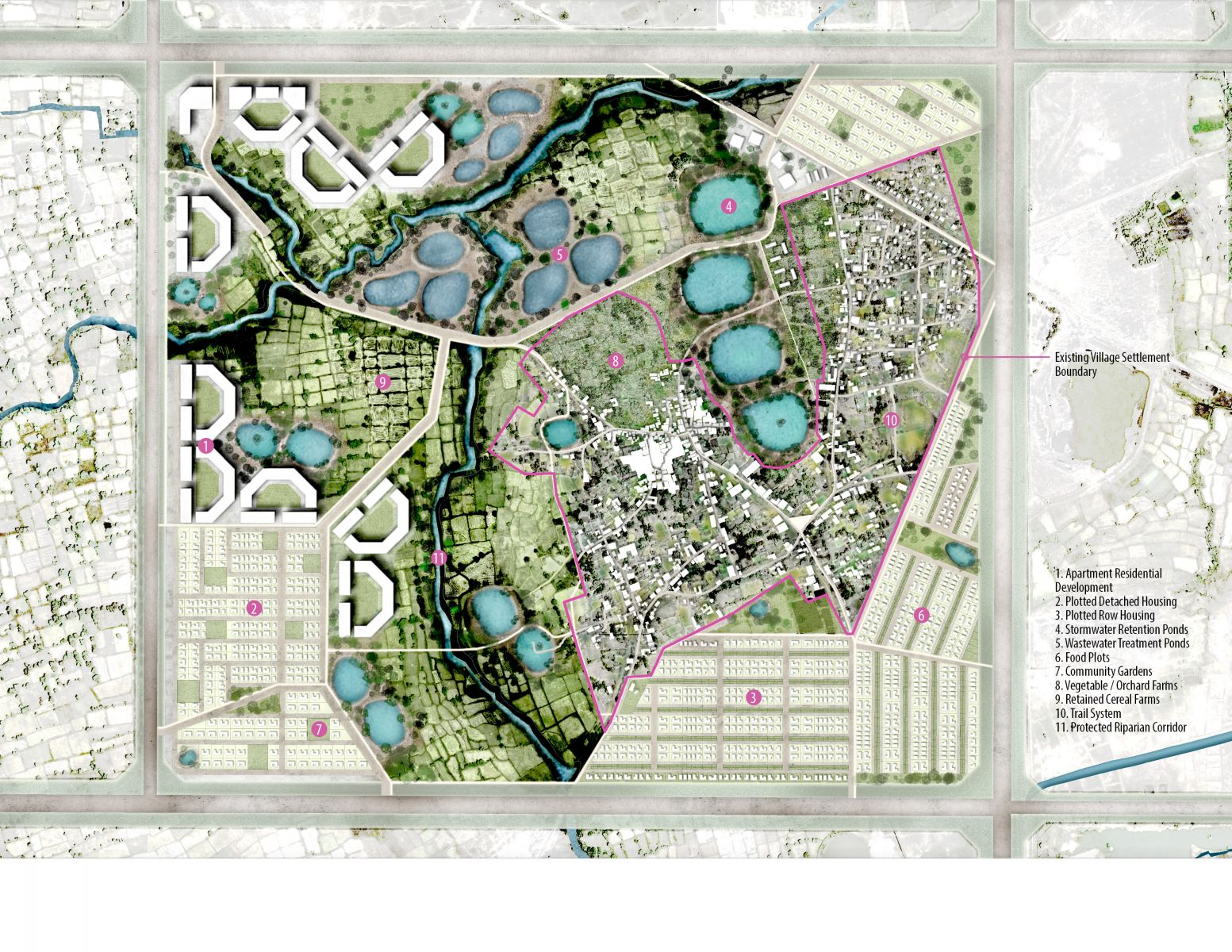 園冶杯專業(yè)獎(jiǎng)：Sector34 Masterplan