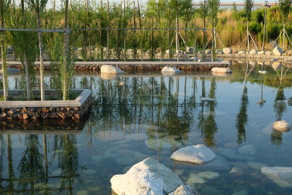 章俊華作品丨差異中的表述——博樂金三角工業(yè)區(qū)帶狀公園（一期）