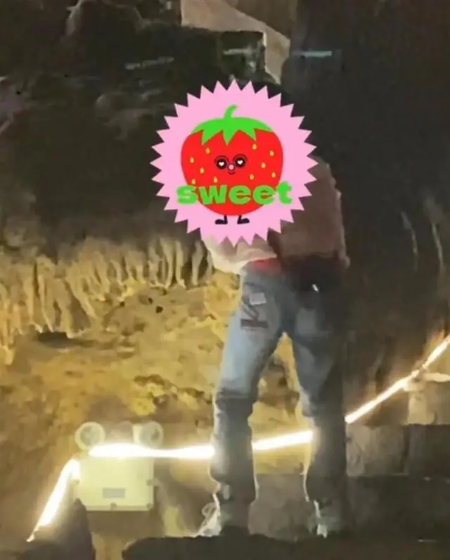 黃果樹(shù)景區(qū)上萬(wàn)年景觀被男孩用磚頭敲下帶走