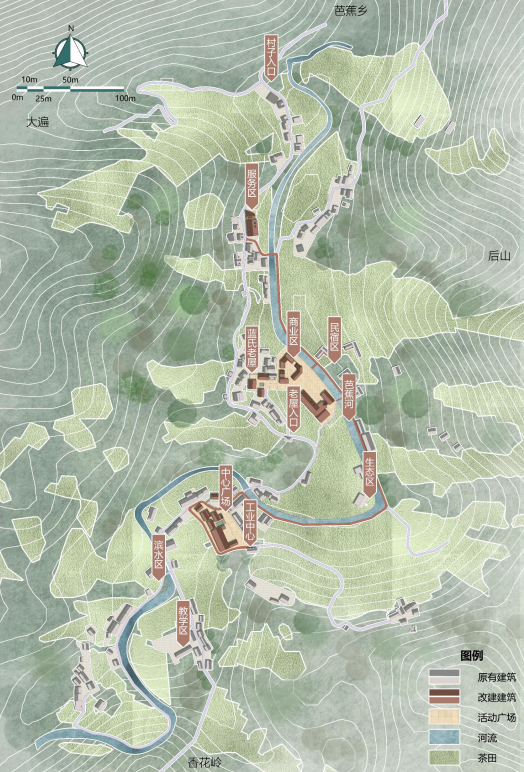 第二屆鄉(xiāng)村振興國際聯(lián)合畢業(yè)設(shè)計(jì)三等獎(jiǎng)作品丨玉露緣起·傳承共生