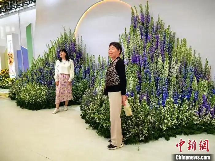 中國(guó)國(guó)際花卉園藝展覽會(huì)在上海舉行