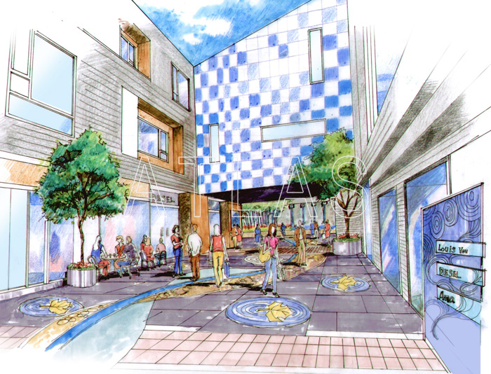 天津市老城廂堂中堂商業(yè)街景觀設(shè)計